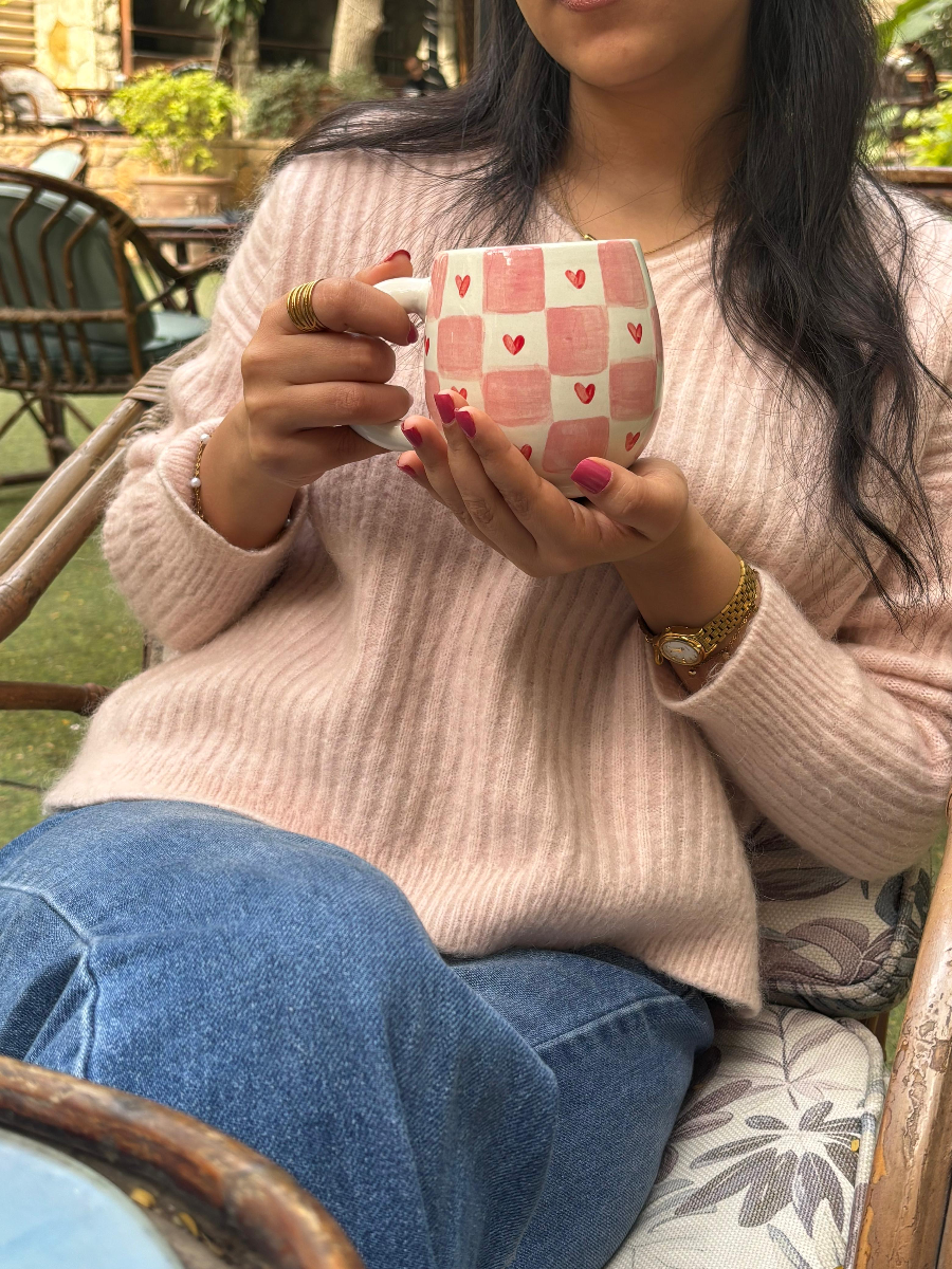 Pink pulse Mug